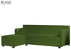 Copridivano con Penisola Glovè Chaise Lounge Sinistra Basic