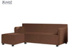 Copridivano con Penisola Glovè Chaise Lounge Sinistra Basic