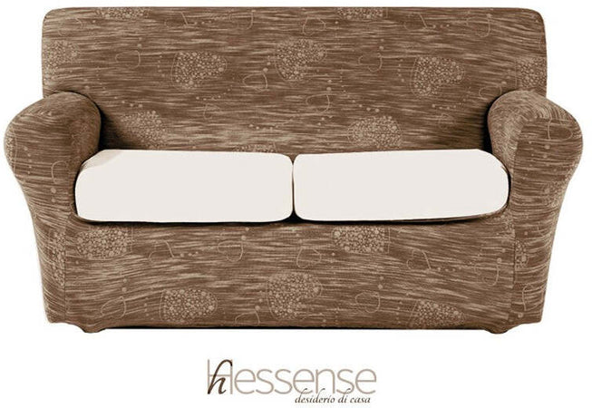 Copridivano Elasticizzato Brio Hessense Cuori