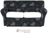 Copridivano Elasticizzato Brio Hessense Cuori