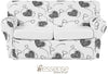 Copridivano Elasticizzato Brio Hessense Cuori