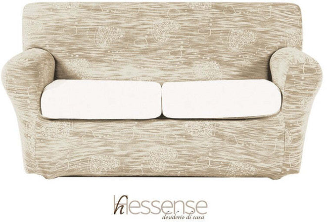 Copridivano Elasticizzato Brio Hessense Cuori