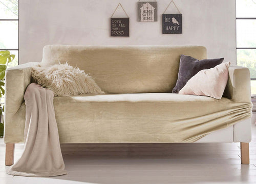 COPRIDIVANO MORBIDISSIMO BEIGE 3 POSTI Casa e cucina/Tessili per la casa/Fodere/Fodere copridivano Scontolo.net - Potenza, Commerciovirtuoso.it