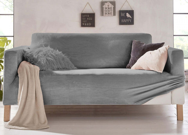 COPRIDIVANO MORBIDISSIMO GRIGIO 2 POSTI Casa e cucina/Tessili per la casa/Fodere/Fodere copridivano Scontolo.net - Potenza, Commerciovirtuoso.it