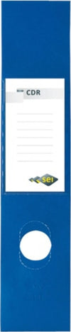 Copridorso CDR - PVC adesivo - blu - 7 x 34 5 cm - Sei Rota - conf. 10 pezzi Cancelleria e prodotti per ufficio/Archivio ufficio e accessori per scrivania/Raccoglitori e accessori per raccoglitori/Divisori per raccoglitori Eurocartuccia - Pavullo, Commerciovirtuoso.it