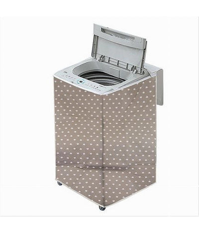 Coprilavatrice Telo Con Cuori Copertura In Peva Carica Dall'alto 55x58x87cm 59381