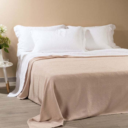 Copriletto Art. Garda Var. Rosa Matrimoniale Casa e cucina/Tessili per la casa/Biancheria da letto/Copriletti Biancheria Arredo Home - Nola, Commerciovirtuoso.it