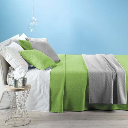 Copriletto Art Rodeo Var Green Matrimoniale Casa e cucina/Tessili per la casa/Biancheria da letto/Copriletti Biancheria Arredo Home - Nola, Commerciovirtuoso.it