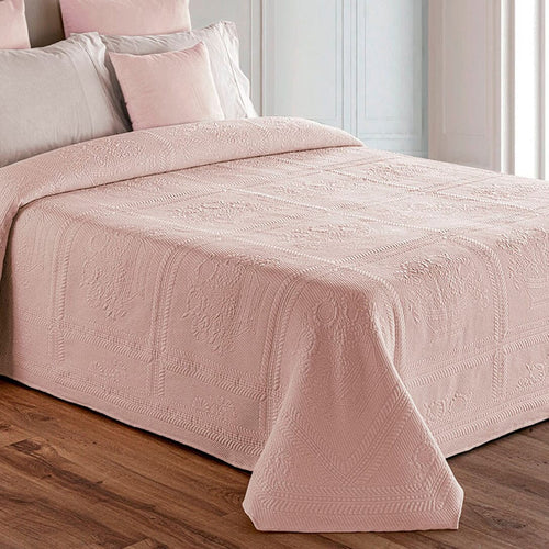 Daunex Copriletto Matrimoniale in Piquet di Cotone Jacquard - Botticelli 2505B80