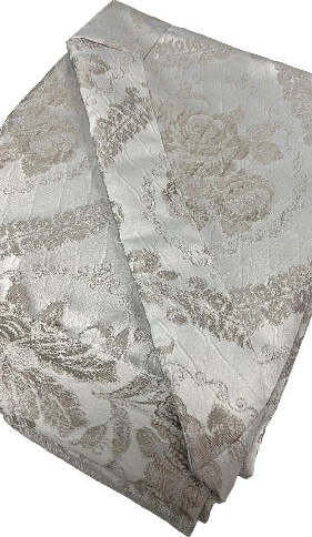 Copriletto Liscio Jacquard Matrimoniale Mon Amour Misura 270x270 Art.siria Colore Panna Casa e cucina/Tessili per la casa/Biancheria da letto/Copriletti Biancheria Arredo Home - Nola, Commerciovirtuoso.it
