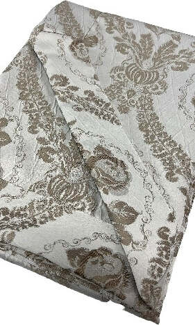 Copriletto Liscio Jacquard Matrimoniale Mon Amour Misura 270x270 Art.siria Colore Tortora Casa e cucina/Tessili per la casa/Biancheria da letto/Copriletti Biancheria Arredo Home - Nola, Commerciovirtuoso.it
