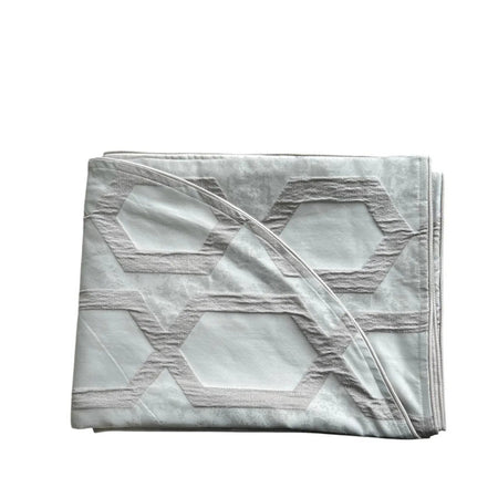 Copriletto Matrimoniale Alexander Tuscany Home Esagoni – Jacquard 260x260 cm - The King Luxury