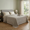 Copriletto Matrimoniale Alexander Tuscany Home Intreccio – Jacquard 260x260 cm - The King Luxury