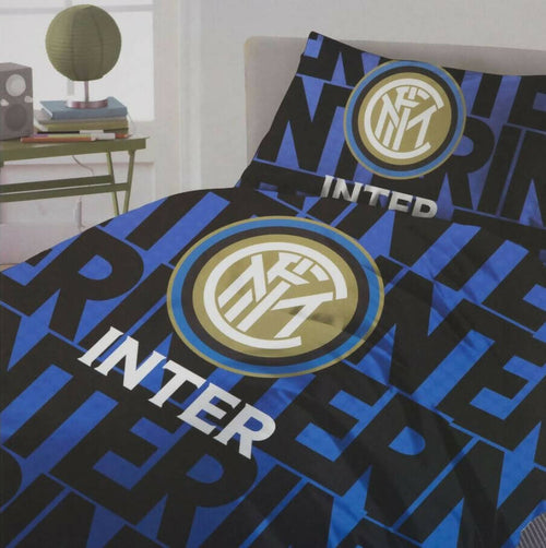 Copriletto Singolo in Cotone Inter Copriletto in Cotone Prodotto Ufficiale Inter F.C. 170x270 Cm Casa e cucina/Tessili per la casa/Biancheria da letto/Copriletti Puleo Casa - Palermo, Commerciovirtuoso.it