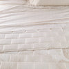 Alviero Martini 1A Classe Copriletto Trapuntato Matrimoniale In Raso Di Cotone Geo white 2502S220