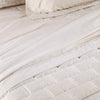 Alviero Martini 1A Classe Copriletto Trapuntato Matrimoniale In Raso Di Cotone Geo white 2502S220