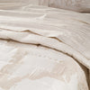 Alviero Martini 1A Classe Copriletto Trapuntato Matrimoniale In Raso Di Cotone Geo white 2502S220