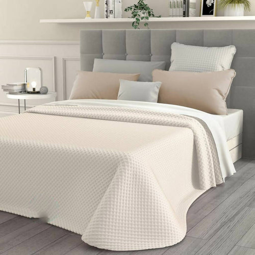 Copriletto trapuntato Luxury in morbido velluto jaquard Laura Blasi Matrimoniale misure maxi 260x270cm Casa e cucina/Tessili per la casa/Biancheria per la cameretta/Trapunte e copriletti Puleo Casa - Palermo, Commerciovirtuoso.it