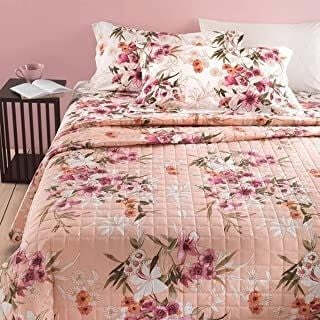 Copriletto Trapuntato Matrimoniale Memoire Rosa Vivo Casa e cucina/Tessili per la casa/Biancheria da letto/Copriletti Biancheria Arredo Home - Nola, Commerciovirtuoso.it