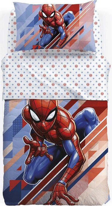 Copriletto-Trapuntato-Singolo-Caleffi-Spiderman-Flash