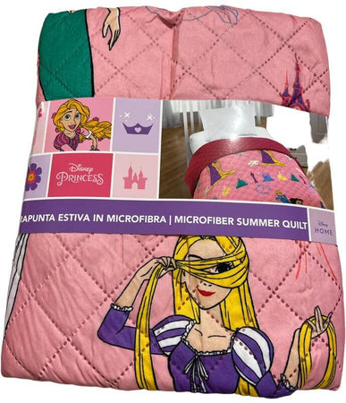 Copriletto trapuntino estivo disney principesse Singolo