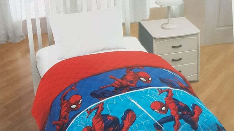 Copriletto trapuntino estivo disney spider-man singolo