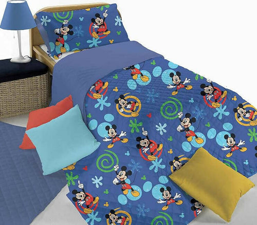Copriletto Trapuntino primavera estate quilt Disney Letto Singolo cotone 100% Mickey Mouse cameretta bambino Casa e cucina/Tessili per la casa/Biancheria per la cameretta/Trapunte e copriletti Puleo Casa - Palermo, Commerciovirtuoso.it