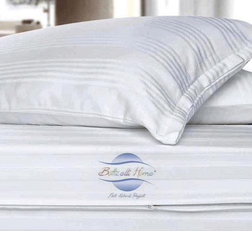 Coprimaterasso-Varie-Misure-con-Cerniera-100%-Raso-di-Cotone-Botticelli-Home