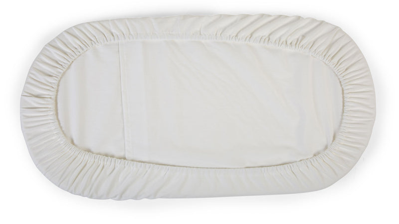 Coprimaterasso Childhome per Cestino Moses Impermeabile Bianco