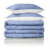 Copripiumino Matrimoniale Cotone Puro 100% Double Face Inserimento Facile Set Copripiumino E Federe Sacco Piumino 245 X 256 Cm 2x Cuscino 50 X 80 Cm Copri Piumino Con Patella Oeko-Tex Salvi Fabrics Casa e cucina/Tessili per la casa/Biancheria da letto/Copripiumini e set da letto/Set copripiumini e federe Salvi Fabrics - Casorate Sempione, Commerciovirtuoso.it