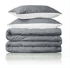 Copripiumino Matrimoniale Cotone Puro 100% Double Face Inserimento Facile Set Copripiumino E Federe Sacco Piumino 245 X 256 Cm 2x Cuscino 50 X 80 Cm Copri Piumino Con Patella Oeko-Tex Salvi Fabrics Casa e cucina/Tessili per la casa/Biancheria da letto/Copripiumini e set da letto/Set copripiumini e federe Salvi Fabrics - Casorate Sempione, Commerciovirtuoso.it