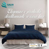 Copripiumino Matrimoniale Cotone Puro 100% Double Face Inserimento Facile Set Copripiumino E Federe Sacco Piumino 245 X 256 Cm 2x Cuscino 50 X 80 Cm Copri Piumino Con Patella Oeko-Tex Salvi Fabrics Casa e cucina/Tessili per la casa/Biancheria da letto/Copripiumini e set da letto/Set copripiumini e federe Salvi Fabrics - Casorate Sempione, Commerciovirtuoso.it