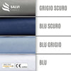 Copripiumino Matrimoniale Cotone Puro 100% Double Face Inserimento Facile Set Copripiumino E Federe Sacco Piumino 245 X 256 Cm 2x Cuscino 50 X 80 Cm Copri Piumino Con Patella Oeko-Tex Salvi Fabrics Casa e cucina/Tessili per la casa/Biancheria da letto/Copripiumini e set da letto/Set copripiumini e federe Salvi Fabrics - Casorate Sempione, Commerciovirtuoso.it