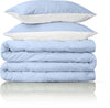 Copripiumino Matrimoniale Cotone Puro 100% Double Face Inserimento Facile Set Copripiumino E Federe Sacco Piumino 245 X 256 Cm 2x Cuscino 50 X 80 Cm Copri Piumino Con Patella Oeko-Tex Salvi Fabrics Casa e cucina/Tessili per la casa/Biancheria da letto/Copripiumini e set da letto/Set copripiumini e federe Salvi Fabrics - Casorate Sempione, Commerciovirtuoso.it