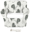 Copripoltrona Elasticizzato Brio Hessense Cuori