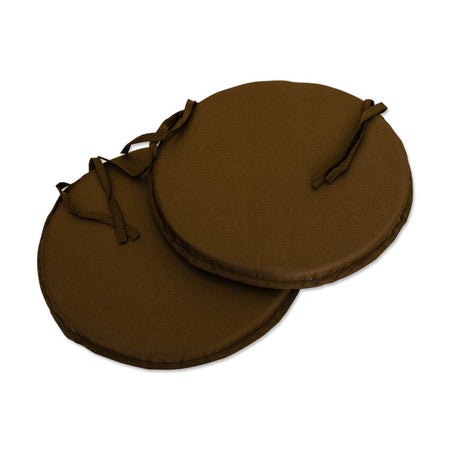 Set 2 Coprisedia Rotondo Con Fettucce By Maestri Cotonieri