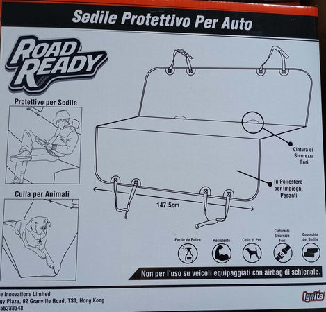 COPRISEDILE PROTETTIVO PER TRASPORTO ANIMALI E MERCI PER LA TUA AUTO Auto e Moto/Accessori per auto/Coprisedili e accessori comfort/Protezioni per sedili Scontolo.net - Potenza, Commerciovirtuoso.it