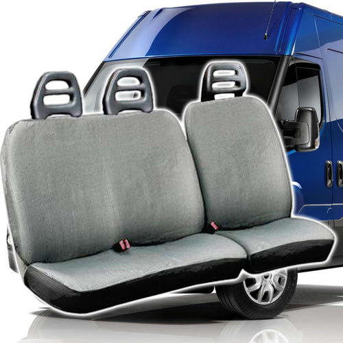 COPRISEDILI PER FURGONE 3 POSTI IVECO DAILY UNIVERSALI IN COTONE GRIGIO CHIARO Auto e Moto/Accessori per auto/Coprisedili e accessori comfort/Set per interni Trade Shop italia - Napoli, Commerciovirtuoso.it