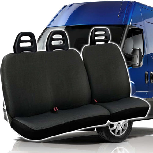 COPRISEDILI PER FURGONE 3 POSTI IVECO DAILY UNIVERSALI IN COTONE GRIGIO SCURO Auto e Moto/Accessori per auto/Coprisedili e accessori comfort/Set per interni Trade Shop italia - Napoli, Commerciovirtuoso.it