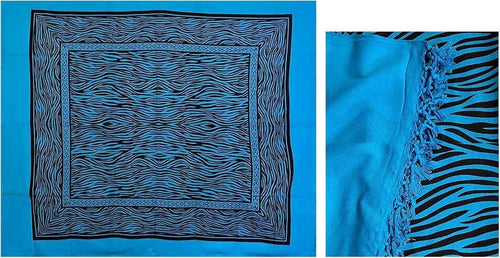 Copritutto Copridivano Telo Arredo Con Frange Cotone Misura 220x240 Fantasia Zebrato Casa e cucina/Tessili per la casa/Fodere/Fodere copridivano La Bottega del Risparmio - Bari, Commerciovirtuoso.it