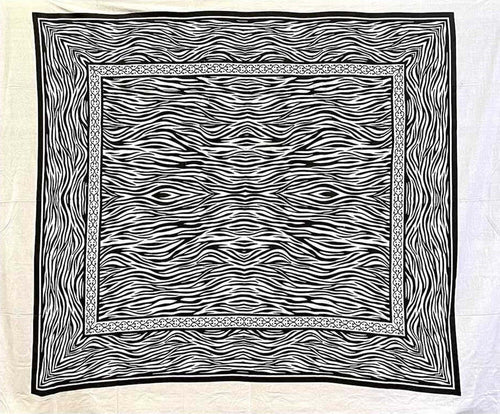 Copritutto Copridivano Telo Arredo Con Frange Cotone Misura 220x240 Fantasia Zebrato Casa e cucina/Tessili per la casa/Fodere/Fodere copridivano La Bottega del Risparmio - Bari, Commerciovirtuoso.it