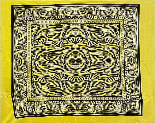 Copritutto Copridivano Telo Arredo Con Frange Cotone Misura 220x240 Fantasia Zebrato Casa e cucina/Tessili per la casa/Fodere/Fodere copridivano La Bottega del Risparmio - Bari, Commerciovirtuoso.it