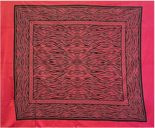 Copritutto Copridivano Telo Arredo Con Frange Cotone Misura 220x240 Fantasia Zebrato Casa e cucina/Tessili per la casa/Fodere/Fodere copridivano La Bottega del Risparmio - Bari, Commerciovirtuoso.it