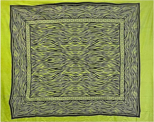 Copritutto Copridivano Telo Arredo Con Frange Cotone Misura 220x240 Fantasia Zebrato Casa e cucina/Tessili per la casa/Fodere/Fodere copridivano La Bottega del Risparmio - Bari, Commerciovirtuoso.it