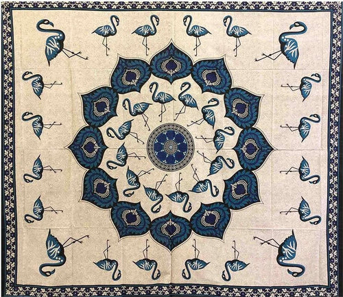 Copritutto Telo Arredo Cotone Misura 210x230 Fantasia Grande Fenicottero Casa e cucina/Decorazioni per interni/Arazzi e tappezzeria La Bottega del Risparmio - Bari, Commerciovirtuoso.it