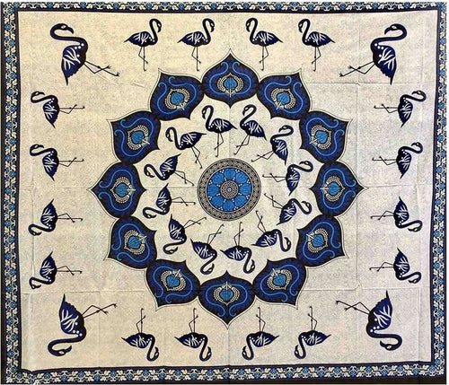 Copritutto Telo Arredo Cotone Misura 210x230 Fantasia Grande Fenicottero Casa e cucina/Decorazioni per interni/Arazzi e tappezzeria La Bottega del Risparmio - Bari, Commerciovirtuoso.it