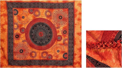 Copritutto Telo Arredo Cotone Misura 210x240 Fantasia Cerchio Casa e cucina/Decorazioni per interni/Arazzi e tappezzeria La Bottega del Risparmio - Bari, Commerciovirtuoso.it