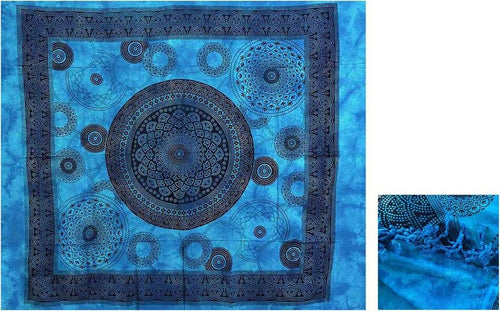 Copritutto Telo Arredo Cotone Misura 210x240 Fantasia Cerchio Casa e cucina/Decorazioni per interni/Arazzi e tappezzeria La Bottega del Risparmio - Bari, Commerciovirtuoso.it