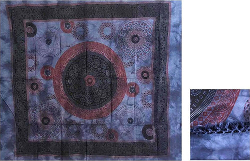 Copritutto Telo Arredo Cotone Misura 210x240 Fantasia Cerchio Casa e cucina/Decorazioni per interni/Arazzi e tappezzeria La Bottega del Risparmio - Bari, Commerciovirtuoso.it