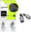 Coprivalvola-Pvc-Tappo-Valvola-Forma-Di-Granata-Bici-Attacco-Universale-Xc-1654